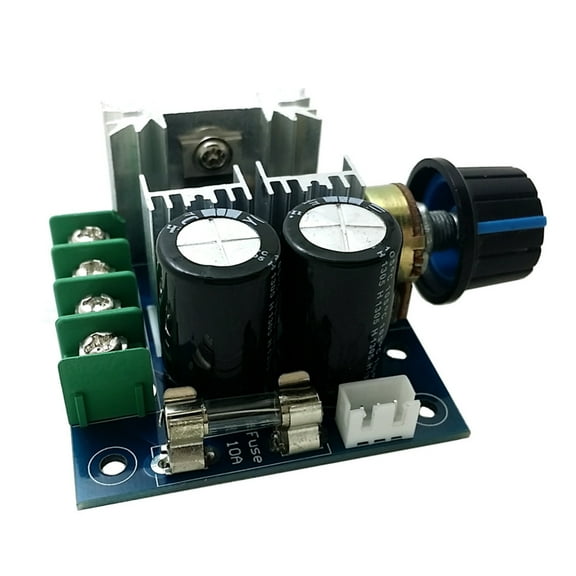 12V 24V 36V 10A PWM DC Motor Speed Regulator Adjustable Speed Control Switch Fan Controller Voltage Regulator
