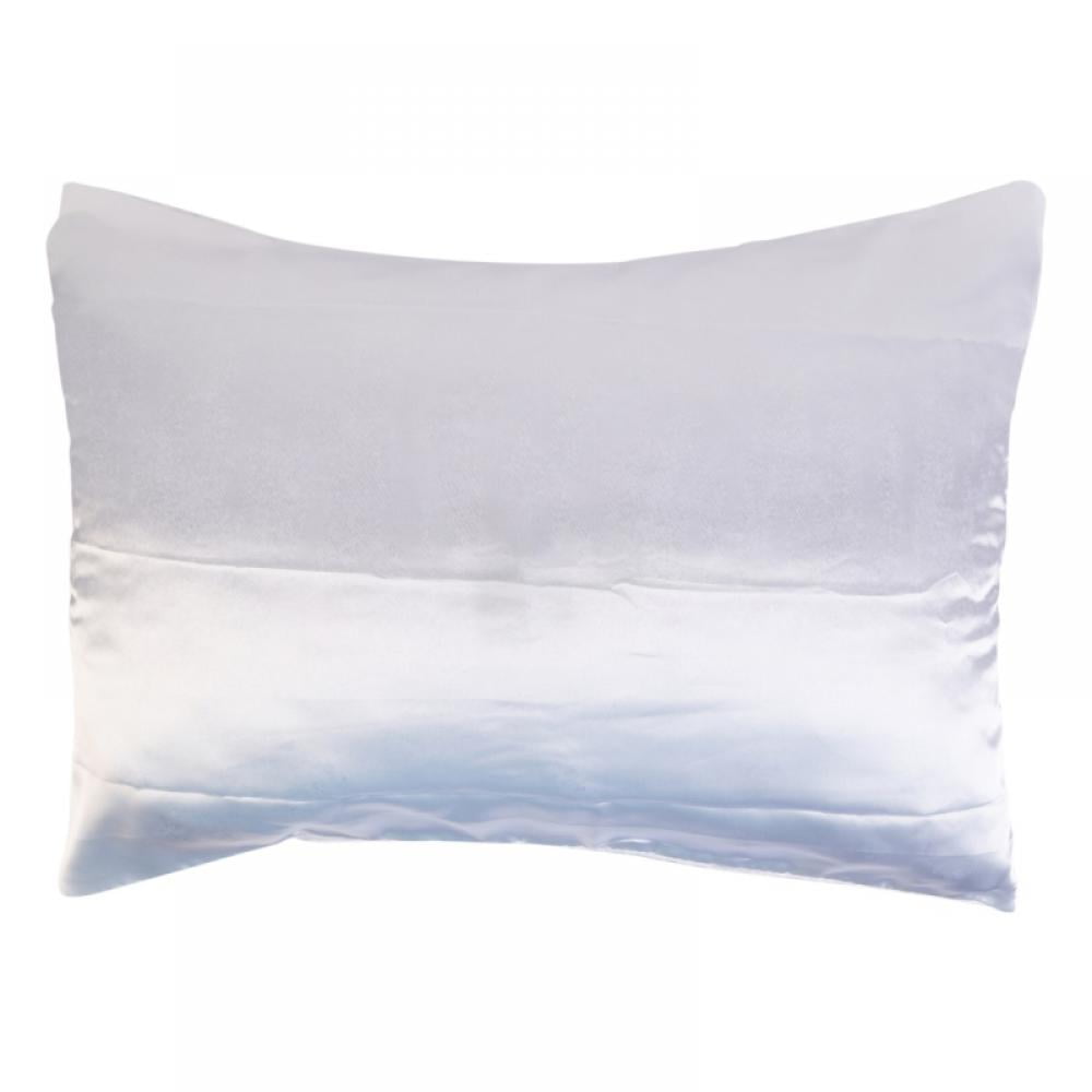 Details about   Emulation Silk 1PC Satin Pillow Case Solid Color Standard Queen King Pillow Case 