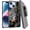 Camo Deer, variant on Rome Tech for Apple iPhone 14 Plus Shell Holster Combo Case With Belt clip