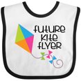thumbnail image 3 of Inktastic Future Kite Flyer Boys or Girls Baby Bib, 3 of 4
