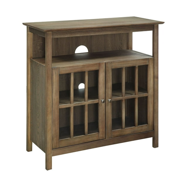 Convenience Concepts R3-0192 Meuble Télé de Divertissement Haut Big Sur, Bois Flotté