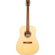 Kremona Steel String Series M10 D-Style Acoustic Guitar with Case, Rosewood Fingerboard