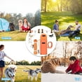 thumbnail image 3 of KATOLK Dog Tie Out Cable for Camping,Leash, 100FT Portable Dog Trolley System for Dogs up to 250lbs,Dog Lead for Yard, Camping, Parks, Outdoor Events, 3 of 6