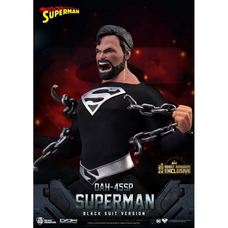 DC COMICS SUPERMAN BLACK SUIT - Walmart.com