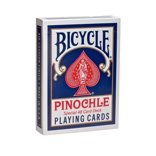 Bicycle Pinochle Playing Cards Colors May Vary Walmart