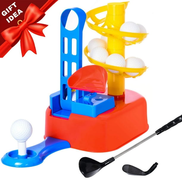 Exercise N Play Golf Toys Set, Kids Outdoor Toys, Kids Golf Clubs, Golf