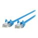 UPC 722868174456 product image for Belkin BLKA3L85007BLS Ethernet Patch Cable, RJ45 Fast CAT Cable, 7 ft. , Blue | upcitemdb.com