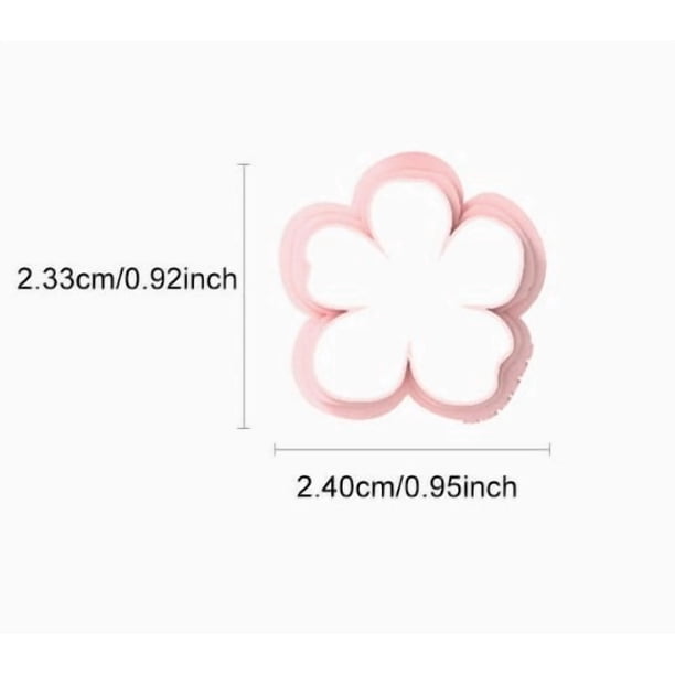 Molde for pendientes de cerámica blanda con flores de alta precisión, molde for cuchillos de arcilla de varios estilos, herramientas de artesanía DIY