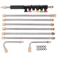 thumbnail image 1 of Pressure Washer Extension Wands - 120 Inch Power Washer Gutter Cleaning Tools, Telescoping Replacement Lance, Window Cleaner Nozzles Tips, 1 of 8