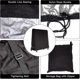 thumbnail image 4 of Table Tennis Table Cover Waterproof Cover For Ping Pong Table 165 X 70 X 185 Cm Black, 4 of 5