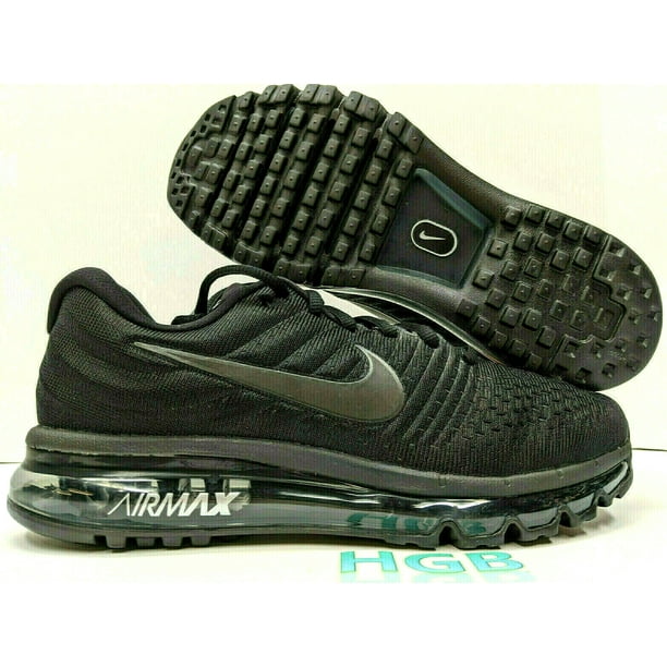 Nike Nike Air Max 17 Men S Triple Black Running Training Gym Shoes 004 Nib Walmart Com Walmart Com