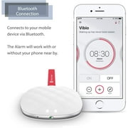 Bellman & Symfon Vibio - Wireless Bedshaker Alarm Connects to Mobile Device via Bluetooth - Create Custom Alarms on App: for Heavy Sleepers & People Who Can Not Hear Their Alarm, Deaf & Sen