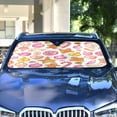 thumbnail image 6 of Iauyy Foldable Windshield Sun Shade for Cars, Interior Sun Protection for car UV Protection for Sedan/SUV/Truck, (S/M/L) Christmas Ornaments Set, 6 of 8