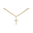 thumbnail image 3 of Bella by Thorne Multi CZ Cross Waist Chain Unisex, Gold, 3 of 7