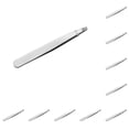 thumbnail image 3 of Seitruly Pinzas para ojos, espejo, duraderas, cómodas, ergonómicas, de precisión, Clip profesional para cejas para mujeres, depilación Punta inclinada 10piezas, 3 of 6