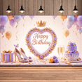 thumbnail image 6 of Elegant Design Birthday Party Decorative Banner Balloons Celebration Theme for Birthday Party Romantic Decoration Indoor Event, 6 of 9