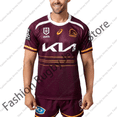 thumbnail image 5 of Camiseta de rugby de Brisbane, ropa para jugadores, hombres, niños, camiseta de entrenamiento, equipo, camiseta para mujeres, camiseta para adolescentes, niños, local, Broncos 2025, novedad, 5 of 5