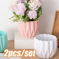 thumbnail image 1 of Neinkie 2Pcs Succulent Pots, Pots for Plants Succulent Planters Small Plant Pots Planter Pots Cactus Mini Flowers Pots Air Plant Flower Pots Cactus Faux Plants Containers, 1 of 7