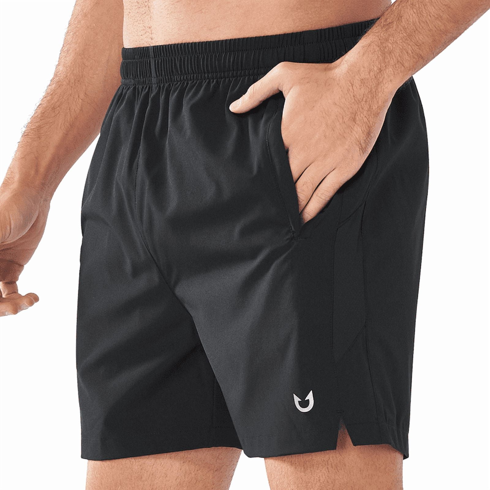 ASUDESIRE 5 Pack Men's Athletic Shorts Mesh Workout Gym