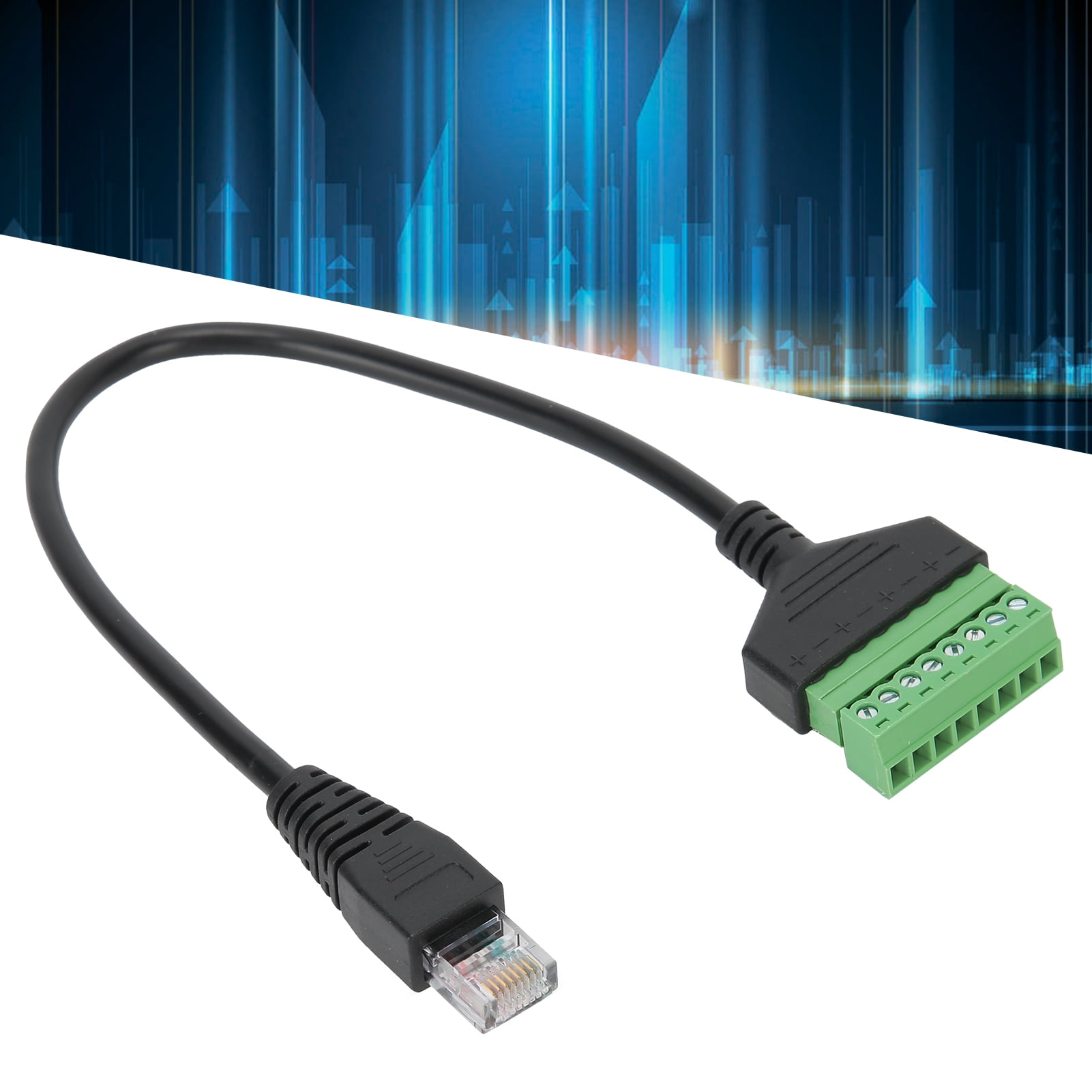 Diseño Compacto de Adaptador RJ45 RJ45 Masculino A Terminal Adaptador ...