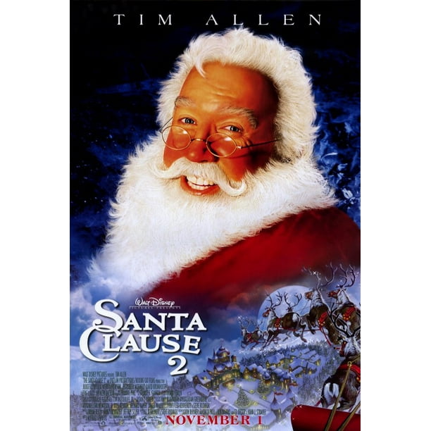 the santa clause movie poster