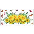 thumbnail image 2 of 1pc Sunflower Stickers Simple Chic Funny Window Stickers Wall Decals Decorative Stickers For Home Glass Wall, 2 of 3