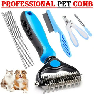 Dog Grooming Pet Comb with Self-Cleaning Brush, Dematting Tool & Mist  Humidifier