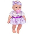 thumbnail image 2 of Poupée Blanche Renaissance Vinyle Silicone Jouet Nouveau-Né Cadeau 12 Pouces Simulation Réaliste Poupée Bébé Renaissante Faite à la Main, 2 of 11