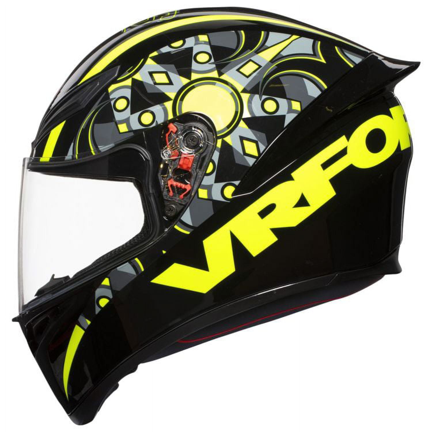 agv K1 ロッシレプリカフルフェイスヘルメット Lサイズ AGV(エージーブイ) K1 FLAVUM 2019年 46ロッシレプリカ フル