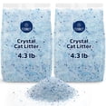 thumbnail image 1 of Arena para gatos TAKTICK Crystal, control de olores superior, 8.6 libras, 1 of 9