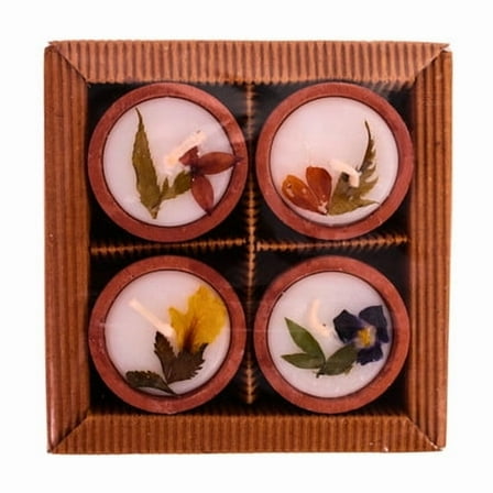 Set of 4 Scented Candle Box