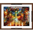 thumbnail image 5 of Art.com Farewell To Anger Art Print by Leonid Afremov, Brown Frame Wall Art, 21" x 17", 5 of 5