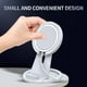 thumbnail image 3 of Soporte ajustable para smartphone de oficina para cargador inalámbrico iPhone 12 Blanco, 3 of 9