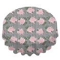 thumbnail image 2 of Pioneer Flower Floral Print Pattern Round Tablecloth 60 X 60 Inch, Wrinkle Resistant Wipeable Table Cloth for Kitchen Dining Picnic Patio Party, 2 of 6