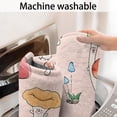 thumbnail image 5 of Red Mushroom Cartoon Light Pattern Bathroom Rugs Mat,Non Slip Microfiber Bathroom Rug,Rubber Backing,Soft Bathroom Mats for Bathroom Floor,Tub and Shower,17x27in(43x68cm), 5 of 5