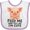 White and Lavender, variant on Inktastic Feed Me Pig Boys or Girls Baby Bib