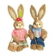 thumbnail image 4 of Figuras de Conejo de Pascua 2 Piezas 35cm Sunnimix Estatuilla de conejito, 4 of 8