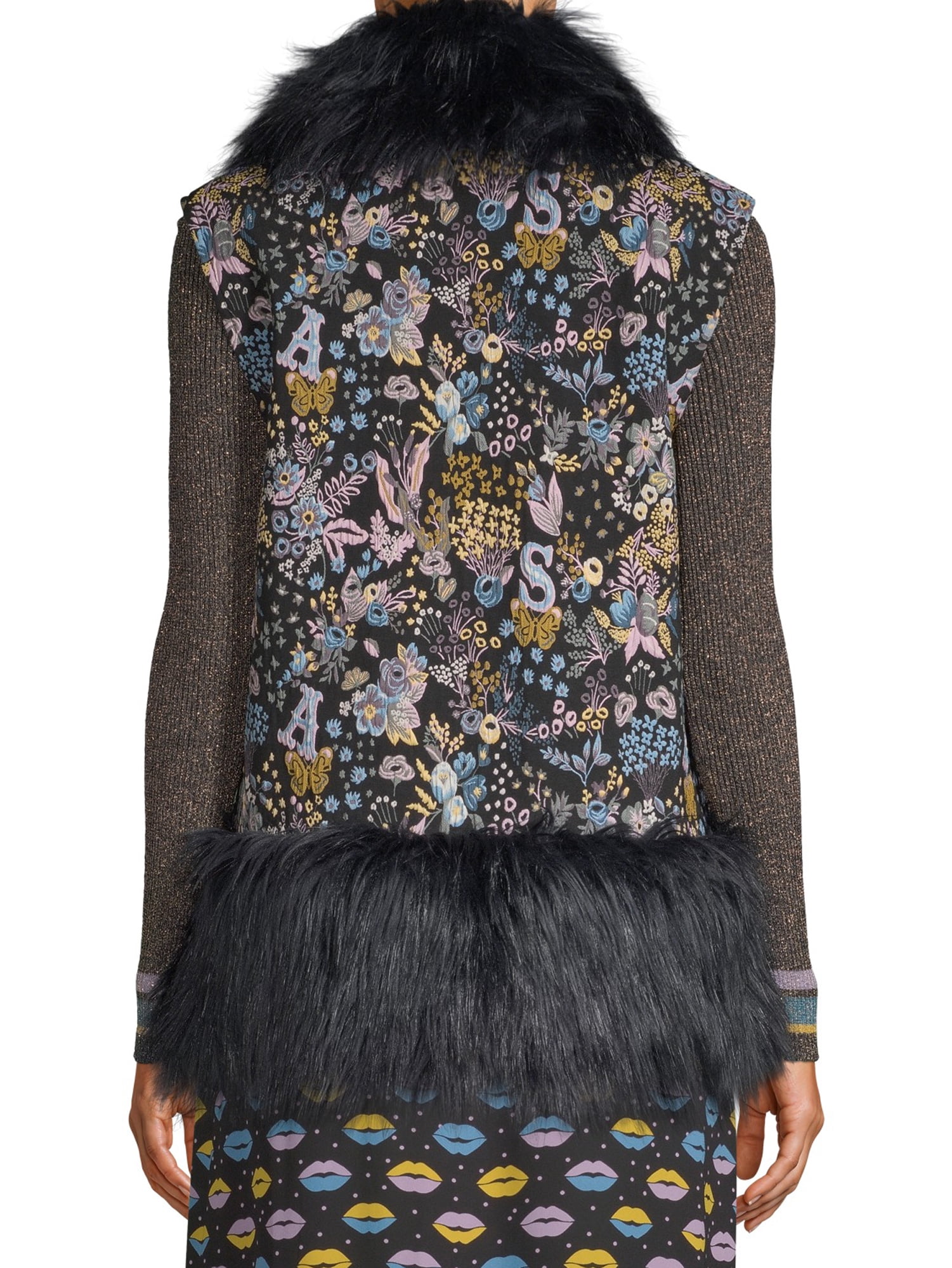 Sui by Anna Sui Women's Autumn Tapestry Vest