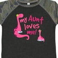 thumbnail image 4 of Inktastic My Aunt Loves Me Girls Toddler T-Shirt, 4 of 5