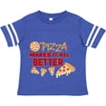 thumbnail image 3 of Inktastic Pizza Makes It All Better Boys or Girls Toddler T-Shirt, 3 of 5