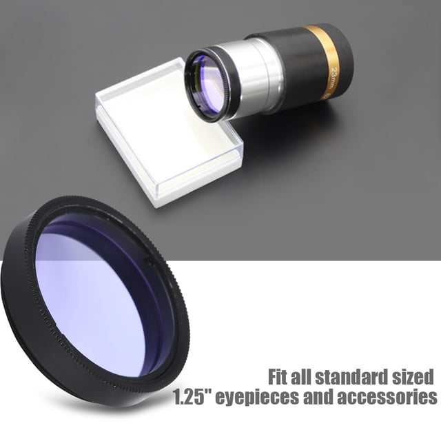 Datyson 1,25 Pulgadas Sky Glow & Moon Filter Para Telescopio Ocular Reduce La Contaminación Lumínica