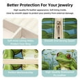 thumbnail image 3 of Frog Travel Portable Square Jewelry Stand, Earring Organizer, Ring Storage, Necklace Holder, Bracelet Stand - Suitable for Girls and Women, Travel Organizer Jewelry Boxes, 3 of 6
