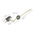 thumbnail image 2 of Accesorios para de Inodoro Llave de Descarga Varilla de Descarga de de Inodoro Piezas de Repuesto Varilla de de Inodoro de Montaje Lateral B, 2 of 5