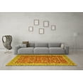 thumbnail image 3 of Ahgly Company Indoor Rectangle Persian Yellow Traditional Area Rugs, 8' x 12', 3 of 4