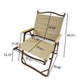 thumbnail image 6 of Multi-Function Foldable and Portable Dining Set, 1 Dining Table & 4 Folding Chairs, Indoor and outdoor universal, Natural 00002, 6 of 6