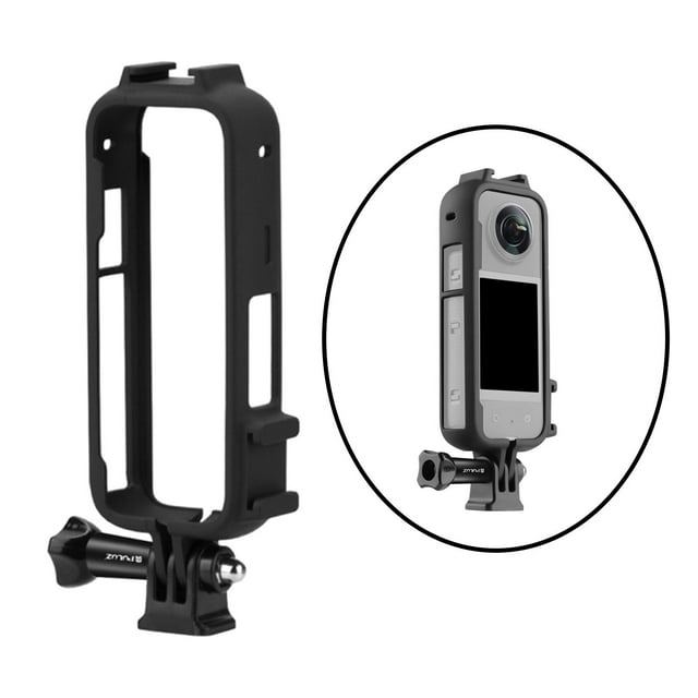 Estuche de marco protector con montaje de adaptador de trípode de cámara con orificio de tornillo de 1/4 x3 Accesorio Durable shamjiam Caso de marco protector