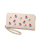 thumbnail image 3 of Bolso de mano para teléfono móvil de mujer multifuncional de un solo tirón con hilo de bordar de cereza, 3 of 5