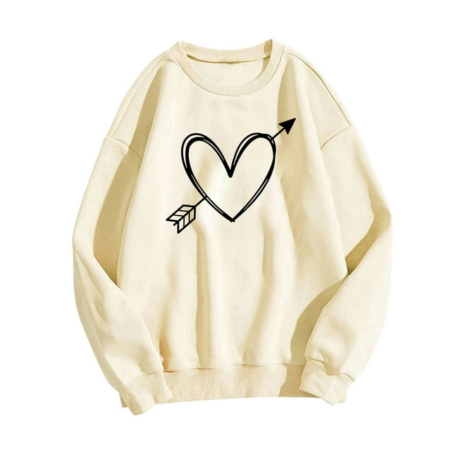 EQWLJWE Chemisiers d'Été à Manches Longues Mode pour Femmes Imprimé Décontracté T-Shirt à Manches Longues à Col Rond Hauts Vêtements d'Automne pour Femmes