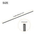 thumbnail image 2 of Uxcell 3Pcs Carbon Fiber Rod 10mm x 300mm Carbon Rod Bar for RC Plane DIY Craft Kite Wing Tube Quadcopter Arm, 2 of 5