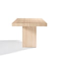 thumbnail image 3 of ACME Inca Dining Table in Travertine Stone, 3 of 6